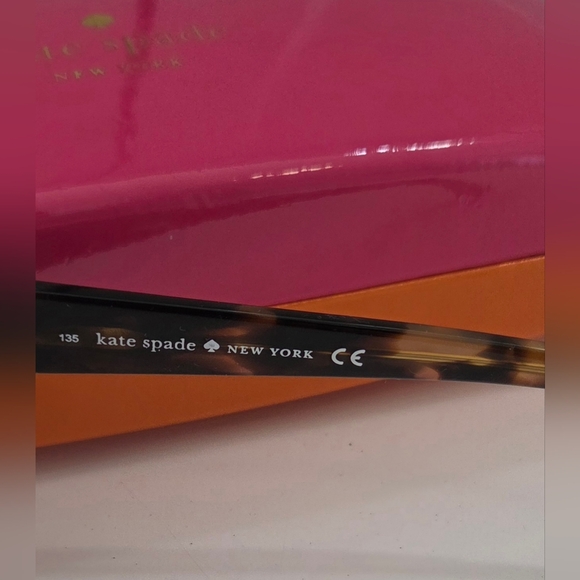 Kate Spade Johanna Sunglasses Navy & Tortoise Gradient Lenses w/ Case - Picture 5 of 5